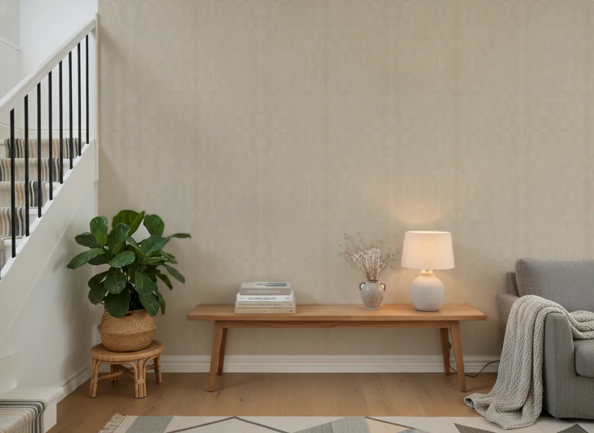 Parangon Textures Metalliques — Hol ze schodami w domu