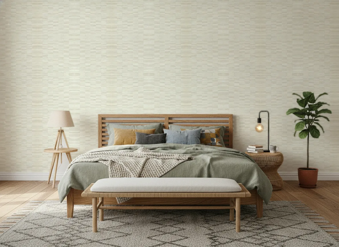 Stylosa Nature Precieuse – Textures — Sypialnia z lnianą pościelą