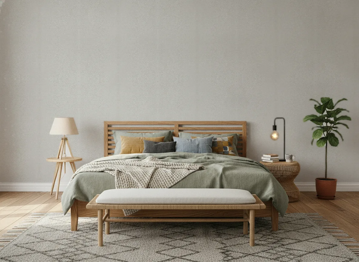 Tessela Select 7 — Sypialnia z lnianą pościelą