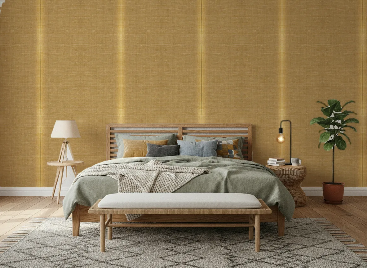 Lino — Sypialnia z lnianą pościelą