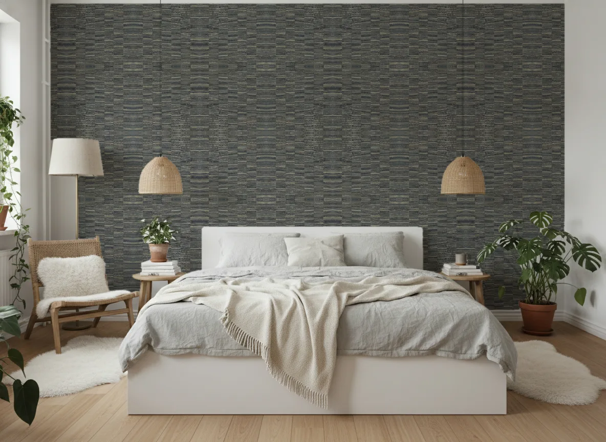 Lirio Nature Precieuse – Textures — Sypialnia skandynawska