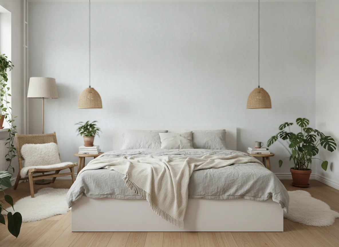 Concept Tynk — Sypialnia skandynawska