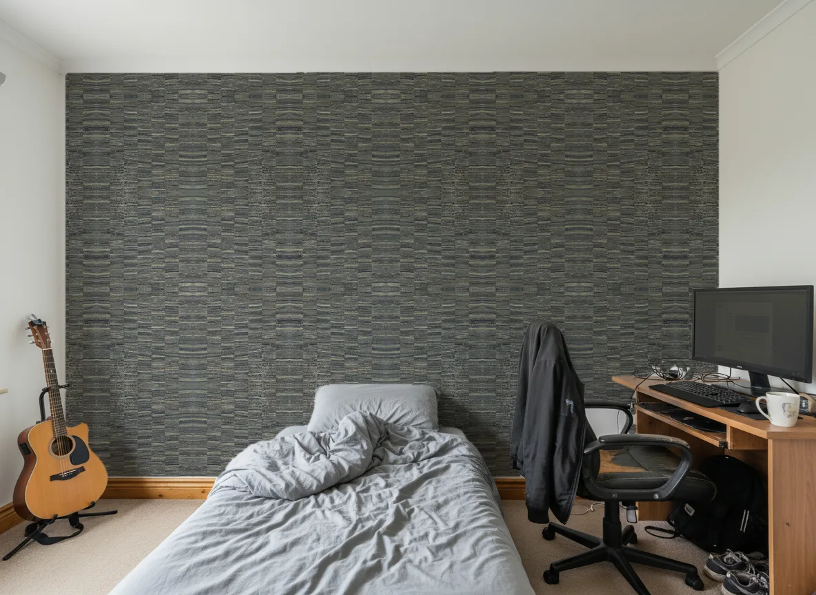 Lirio Nature Precieuse – Textures — Pokój nastolatka — ściana za łóżkiem