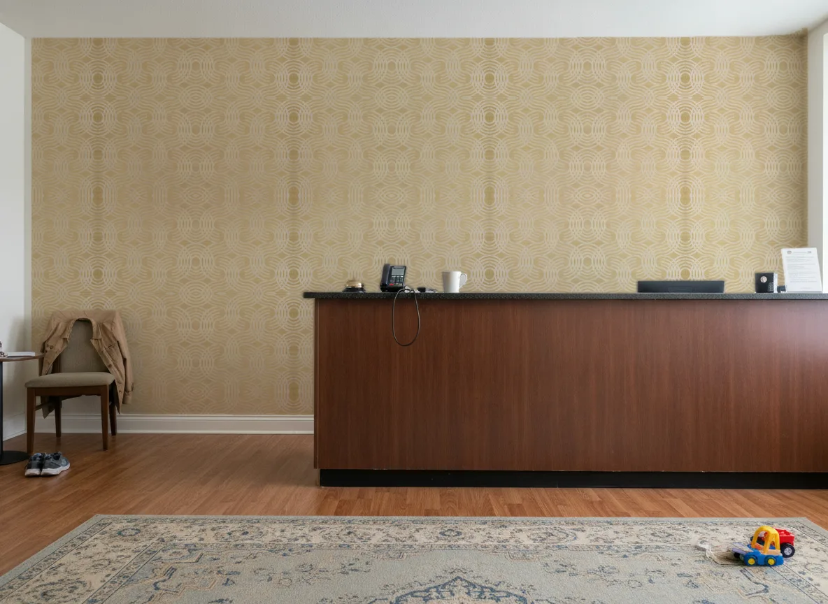 Auraria Textures Metalliques — Recepcja hotelowa