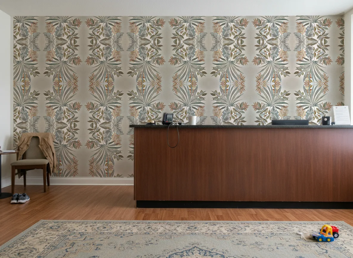 Jardin Ephemere — Recepcja hotelowa