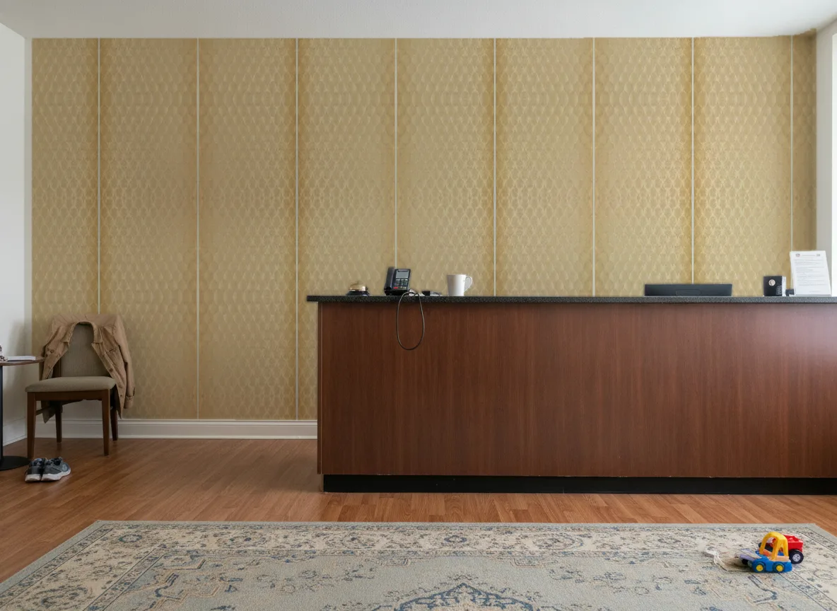 Tourmaline Textures Metalliques — Recepcja hotelowa