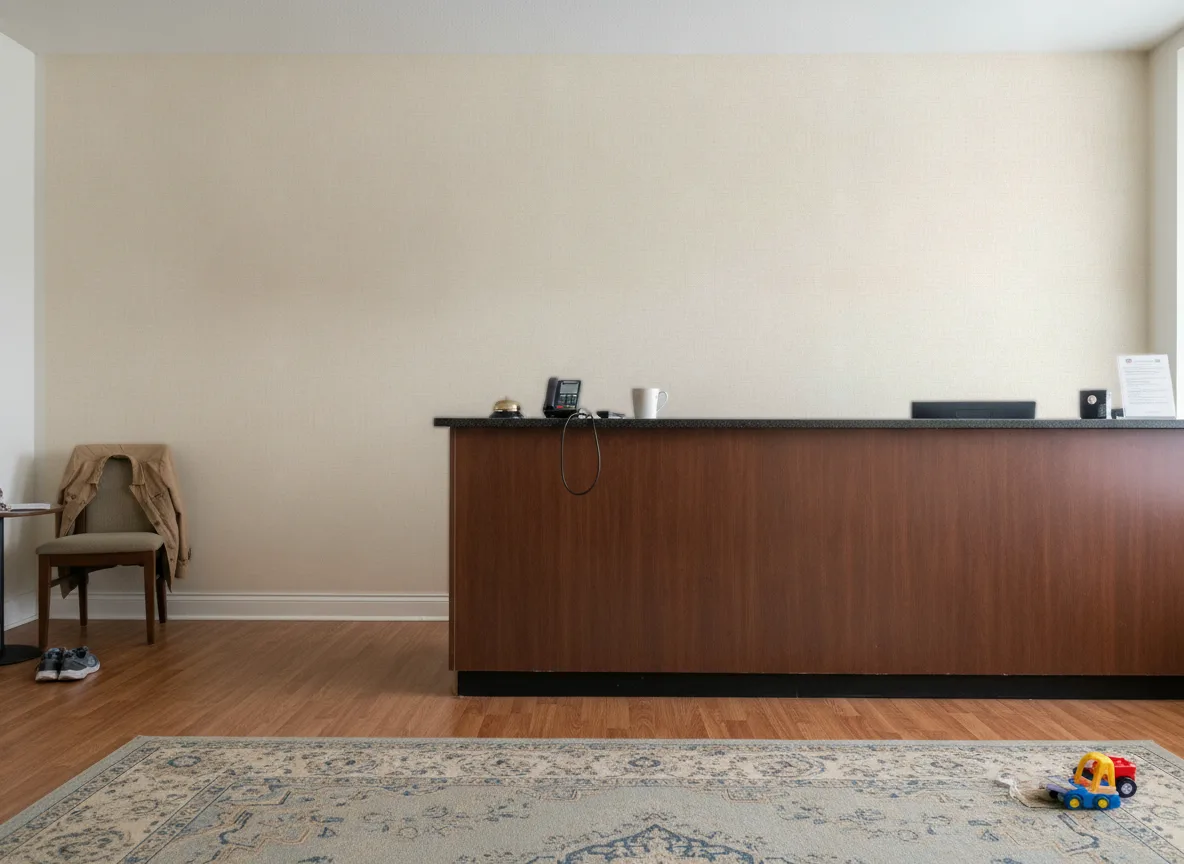 Vinacoustic Linen 3 — Recepcja hotelowa