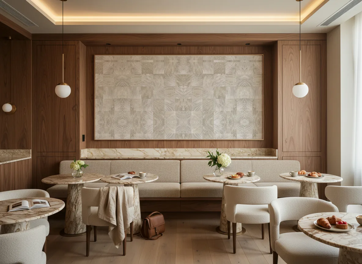 Abale — Restauracja hotelowa — pole nad ławą