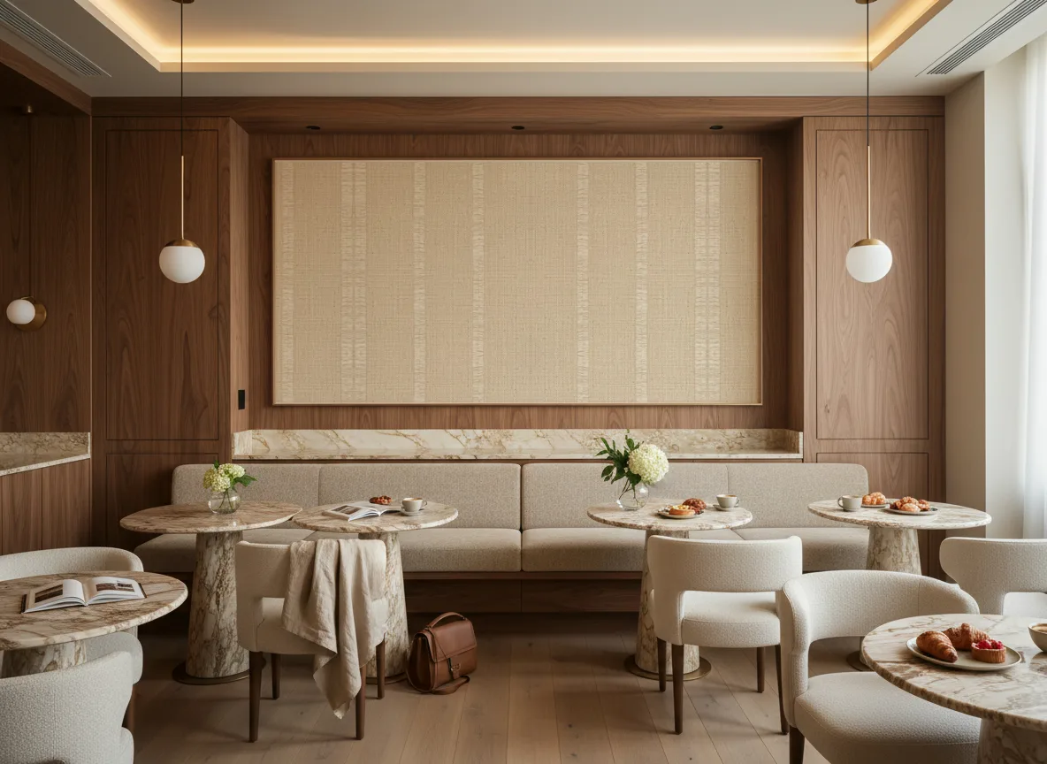 Andati — Restauracja hotelowa — pole nad ławą