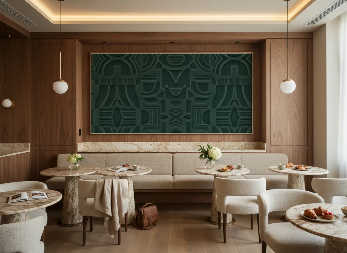 Arcane — Restauracja hotelowa — pole nad ławą