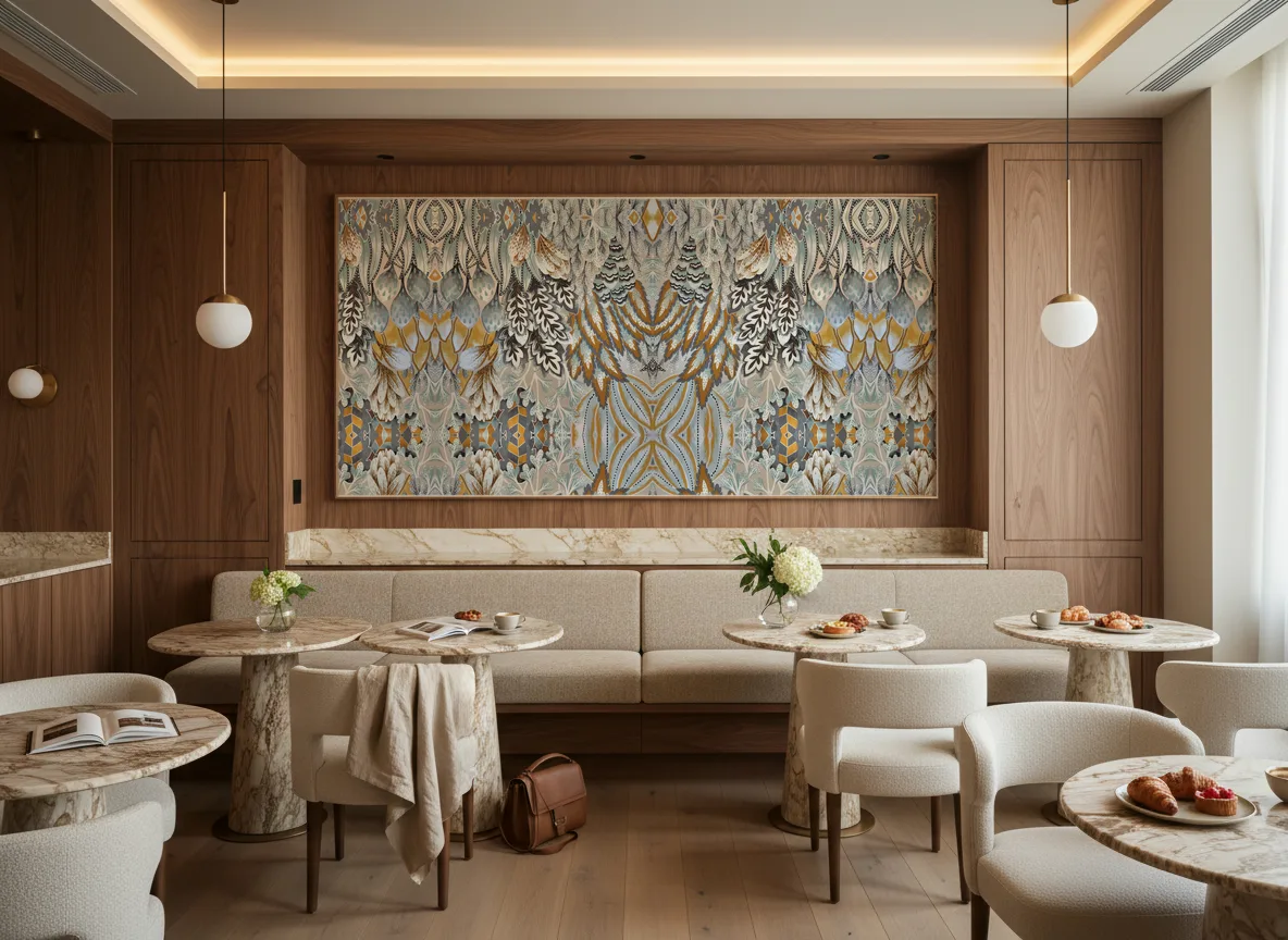 Avicennia — Restauracja hotelowa — pole nad ławą
