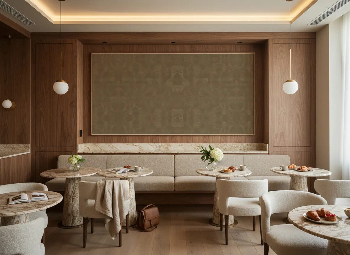 Gemmae — Restauracja hotelowa — pole nad ławą