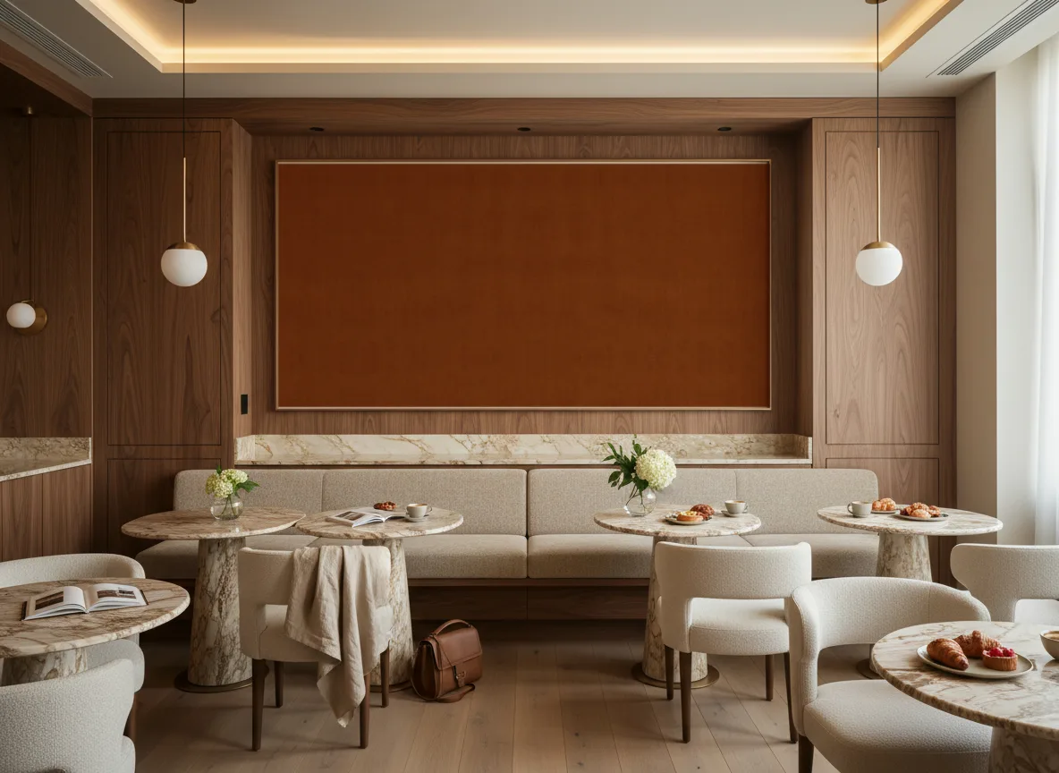 Hestia — Restauracja hotelowa — pole nad ławą