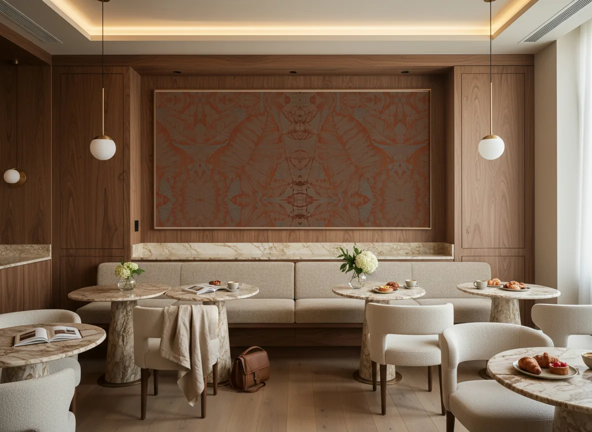 Hoja Escambray — Restauracja hotelowa — pole nad ławą