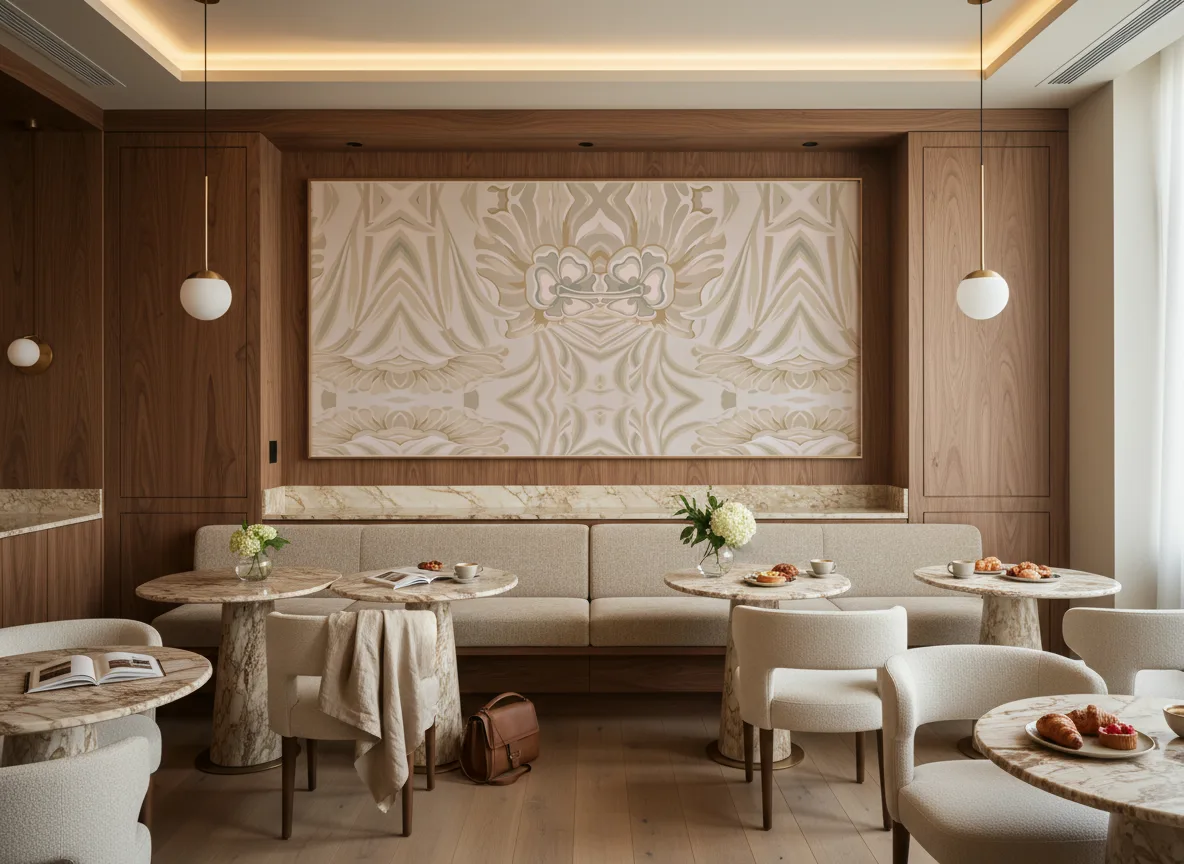 Isadora — Restauracja hotelowa — pole nad ławą