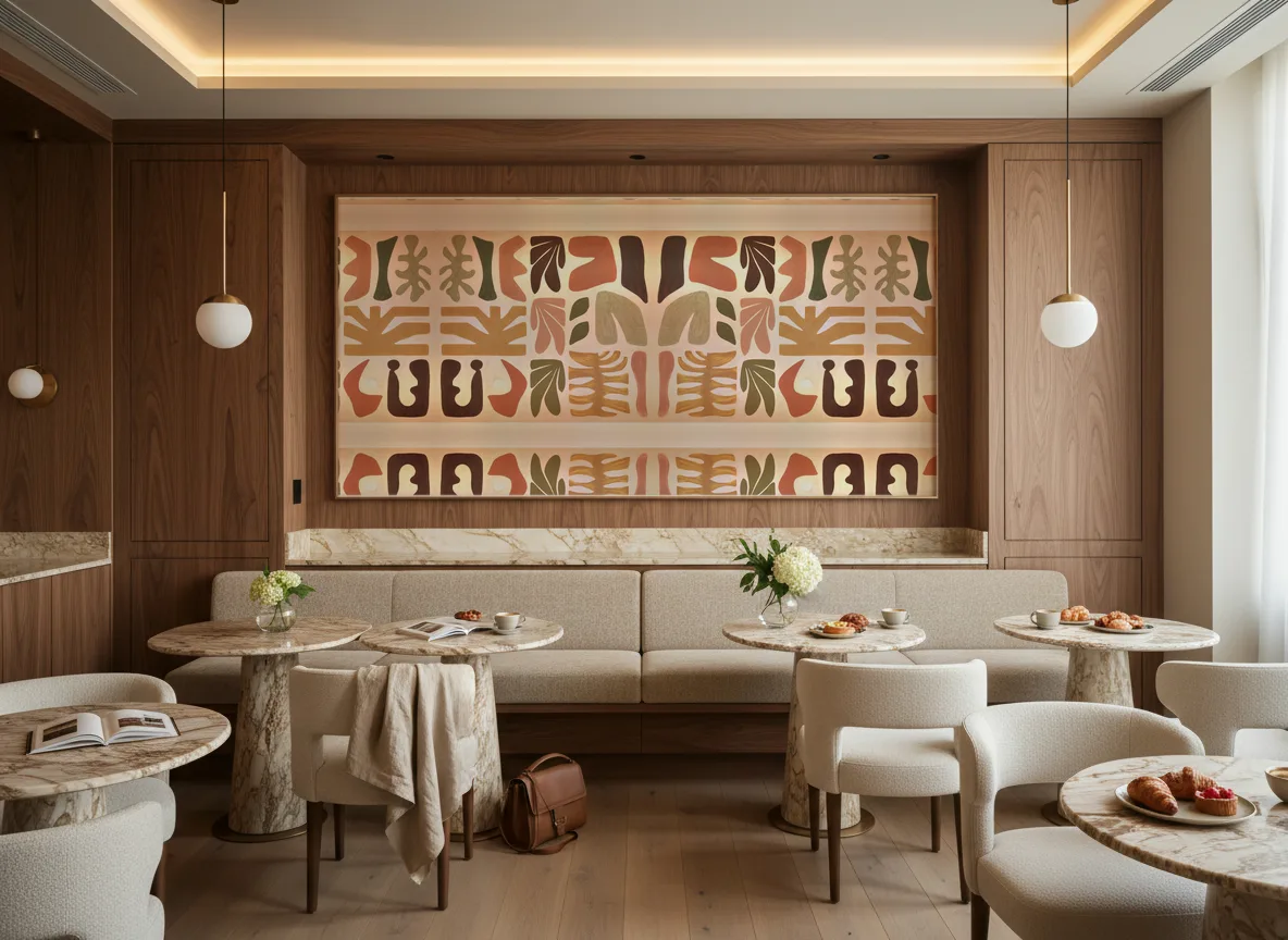 Jorge — Restauracja hotelowa — pole nad ławą