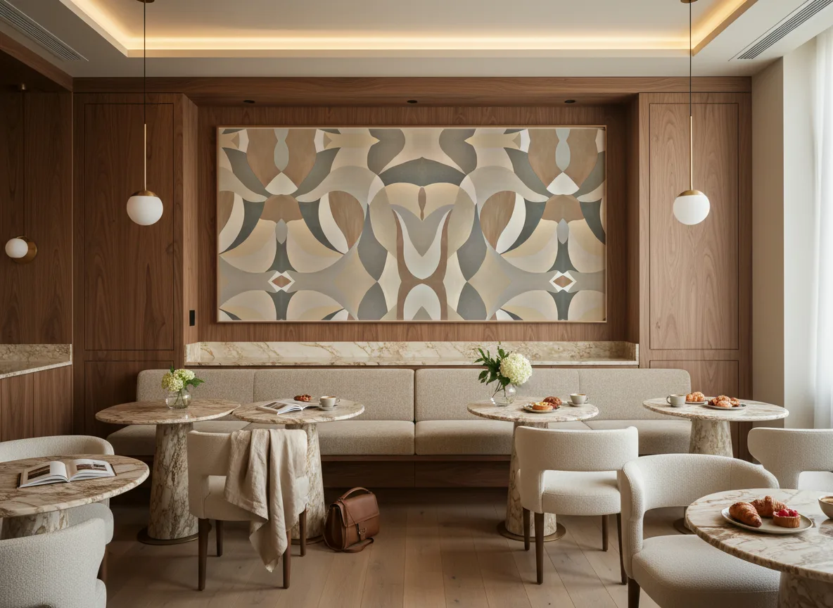 Mandorla — Restauracja hotelowa — pole nad ławą
