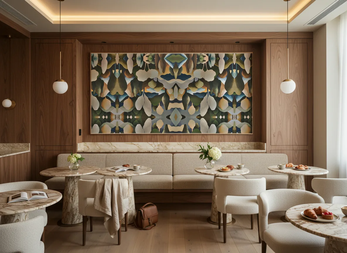 Orée — Restauracja hotelowa — pole nad ławą
