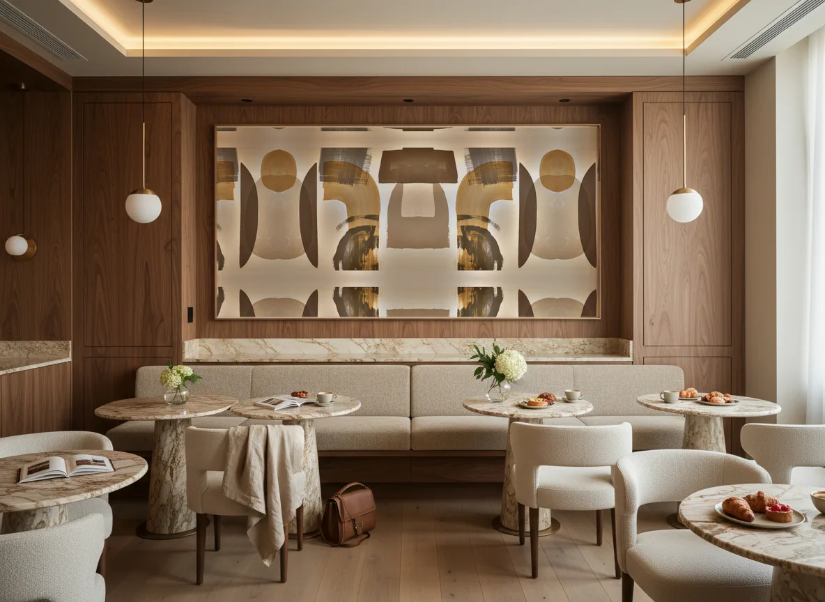Papunya — Restauracja hotelowa — pole nad ławą