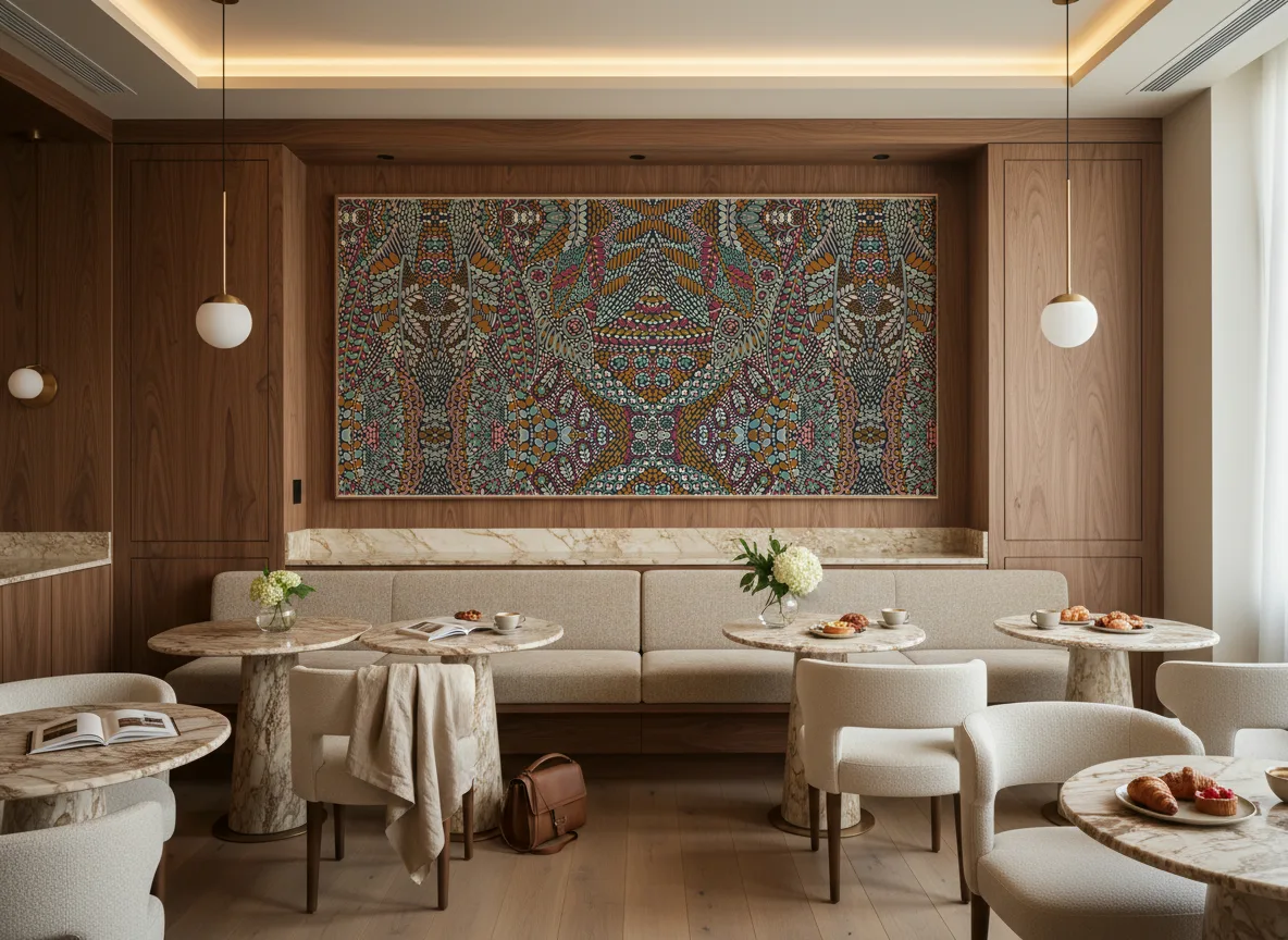 Talavera — Restauracja hotelowa — pole nad ławą