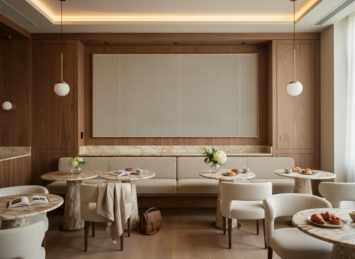 Trenza — Restauracja hotelowa — pole nad ławą