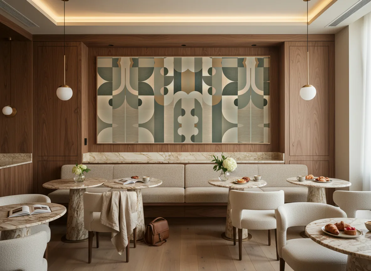 Vassily — Restauracja hotelowa — pole nad ławą