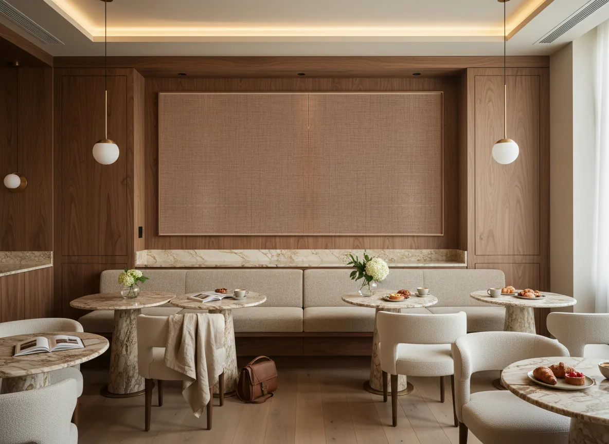Bolton — Restauracja hotelowa — pole nad ławą