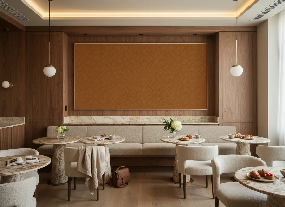 Dedale — Restauracja hotelowa — pole nad ławą