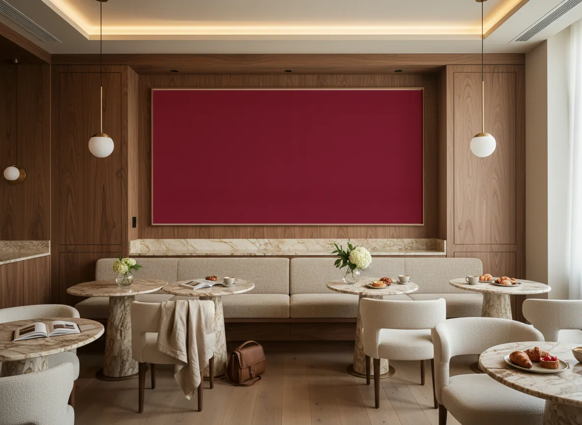 Eos Color 2 — Restauracja hotelowa — pole nad ławą