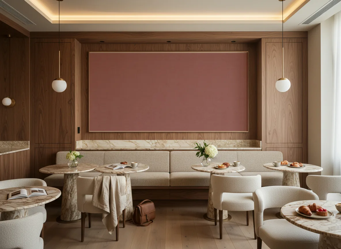 Eos Color 3 — Restauracja hotelowa — pole nad ławą