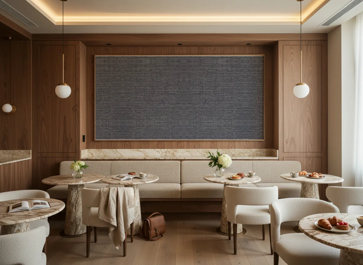 Soft 2 — Restauracja hotelowa — pole nad ławą