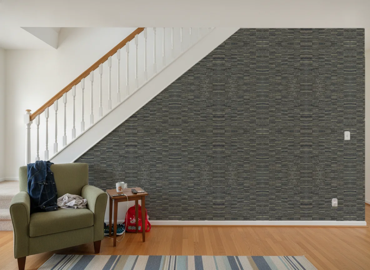 Lirio Nature Precieuse – Textures — Schody w domu — ściana wzdłuż biegu